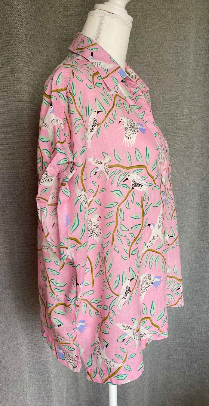 Camicette: Cynthia Rowley Leinenbluse Grösse XL – Usato da Oberwil BL venduto da Leni-Mischi 2