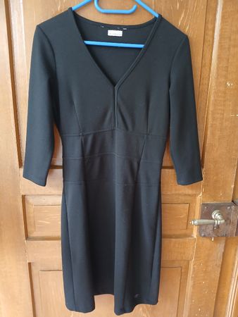 Elegantes Schwarzes Kleid Gr. 38 - Zeitlos schick!