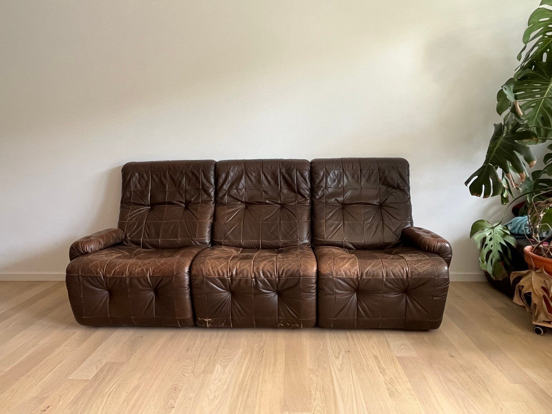 Divani: Schweizer Design Ledersofa, Vintage, De Sede-Aera – Usato da Thalwil venduto da schlluka 1
