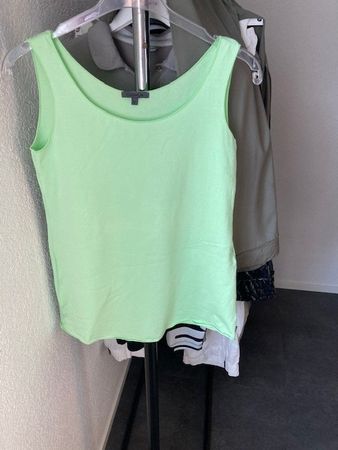 neues hochwertiges neongrünes Top von Oska Gr. 36, Gr. 0