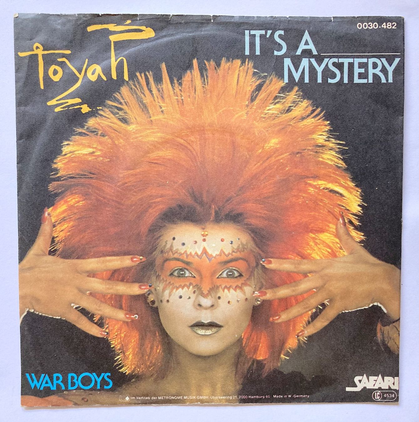 Schallplatten: TOYAH - IT'S A MYSTERY – Gebraucht aus Bottens von hotter-than-hell