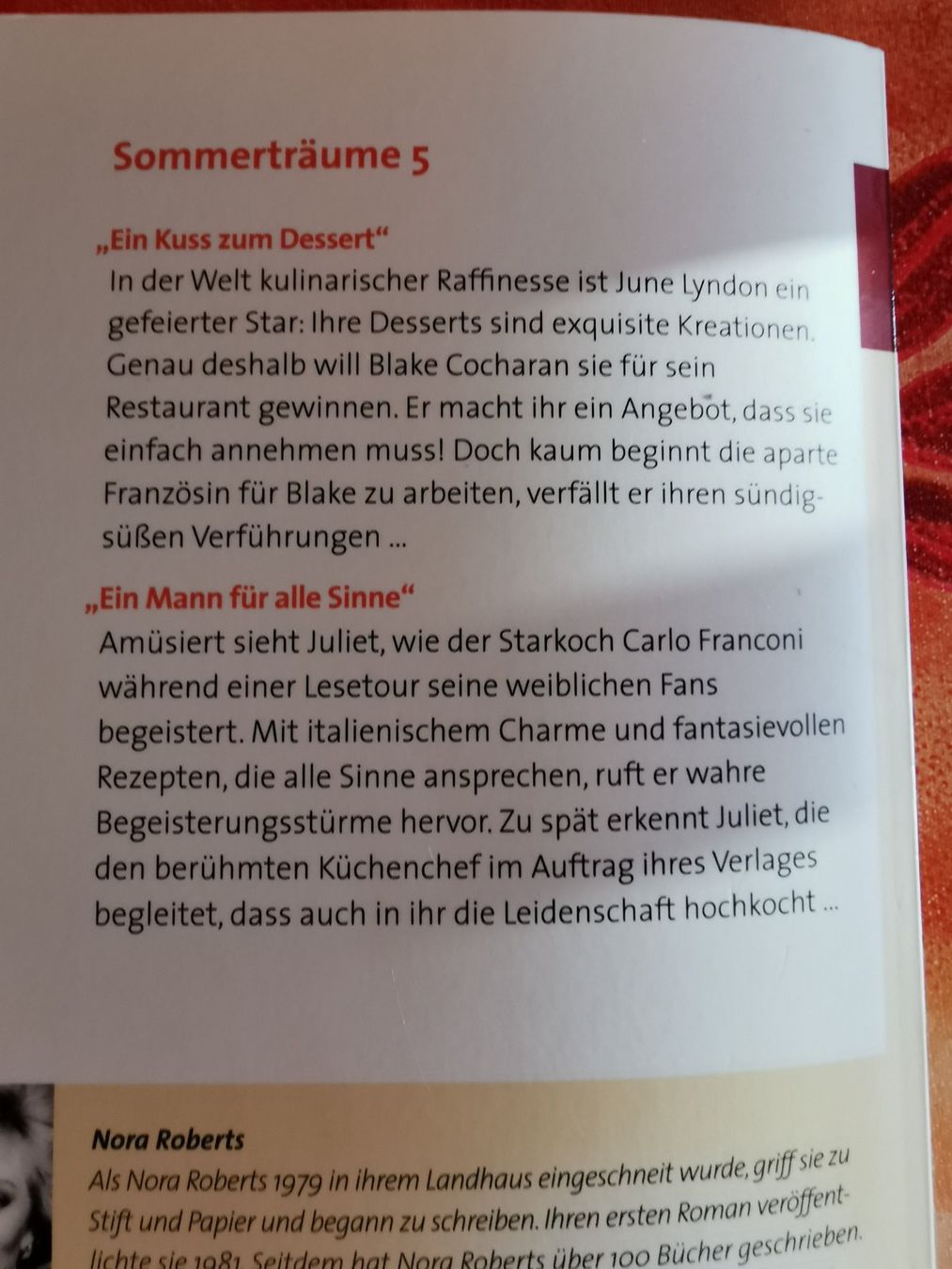 Libri: Nora Roberts, Sommerträume 5 – Usato da Kölliken venduto da mar5742 1