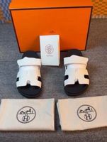 Sandale Chypre Hermes White/Black