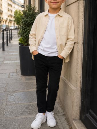 JEAN SKINNY NOIR ENFANT