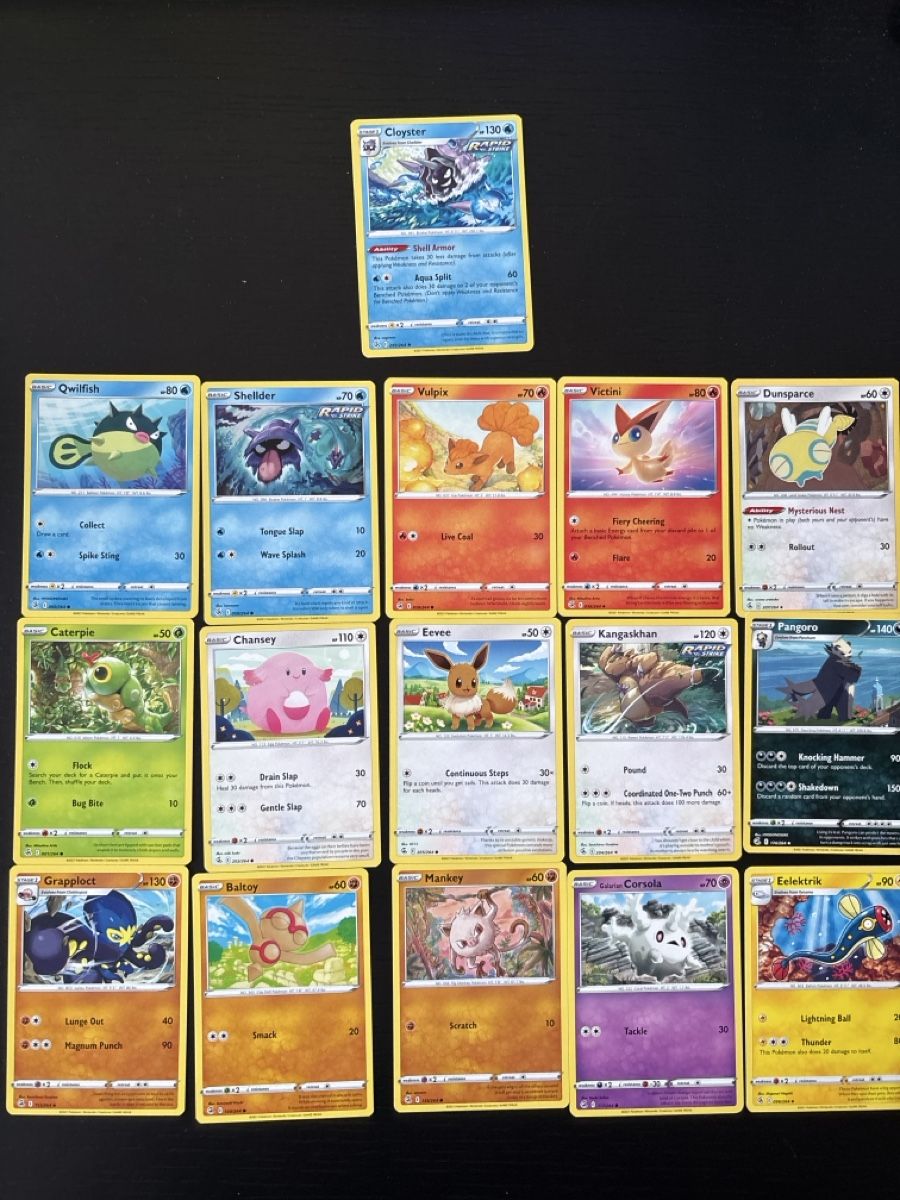 Cartes Pokémon Point de Fusion Épée et Bouclier (Neu (gemäss ...