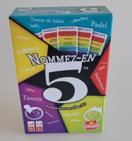 Gesellschaftsspiel "Nenne 5" von Goliath, Französische Versi