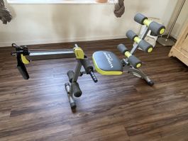 Wonder Core 2 Bauchtrainer Fitnessbank mit Rudersystem