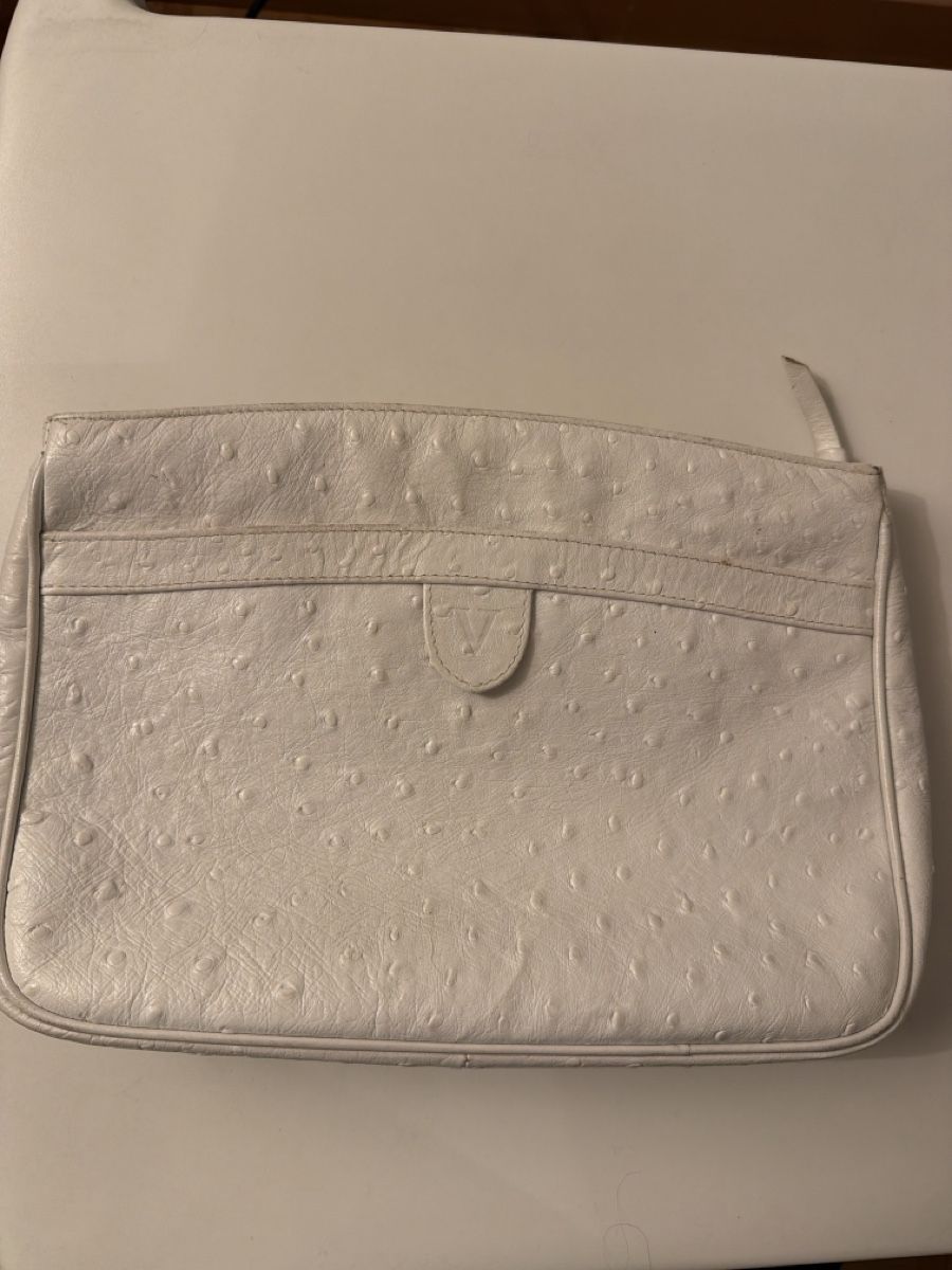 Taschen für Damen: Sac vintage blanc style autruche – Gebraucht aus Lausanne von Pascal9999 1