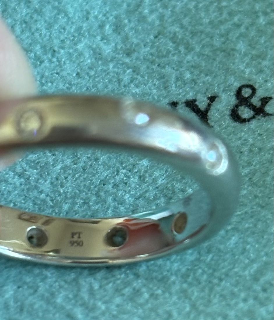 Tiffany & Co. Anelli: Tiffany Etoile Platinring Gr. 54 – Usato da Baden venduto da est_92cz 3