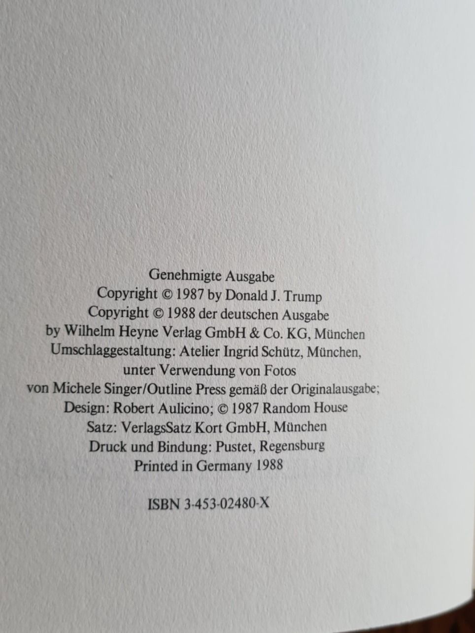 Bücher: Trump Die Kunst des Erfolges – Gebraucht aus Winkel von Heuresis 2