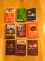 Buchpaket Thriller/ Krimi - Neu gekaufte, Diverse Autoren