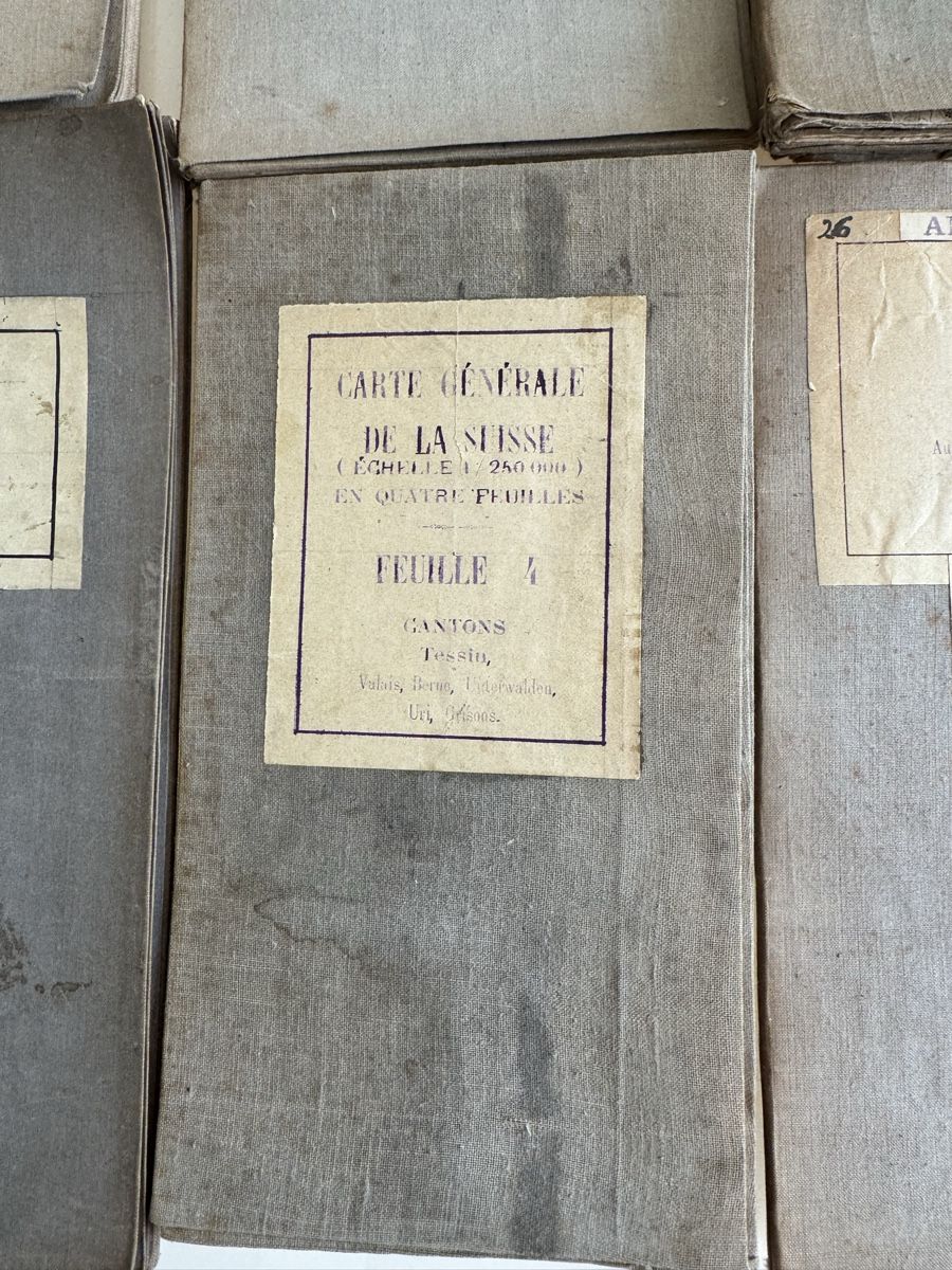 Cartine & Atlanti: Lot de cartes anciennes – Usato da Grandvaux venduto da Rmoni 8