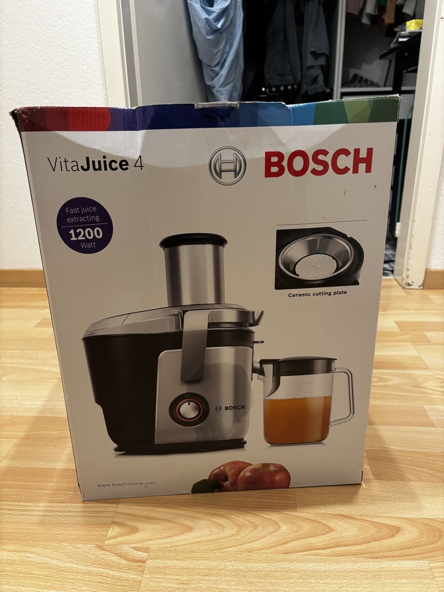 Bosch Küchengeräte: Entsaftermaschine – Neu (gemäss Beschreibung) aus Dietikon von Onur8953