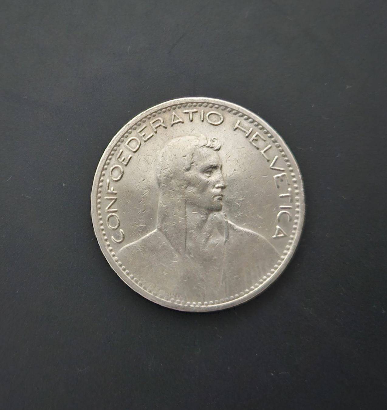 Tutti le monete: Grosser Fünfliber 1923 Silber – Usato da Winterthur venduto da ManuM88 1