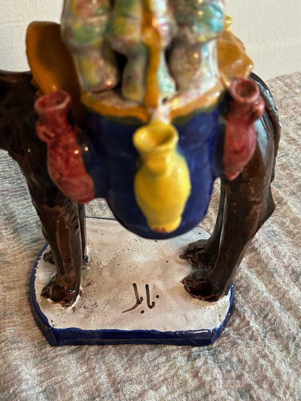 Sculture & Statue: Kamel mit Last / Keramik Figur – Nuovo (secondo la descrizione) da Rocourt venduto da Vijay02 6