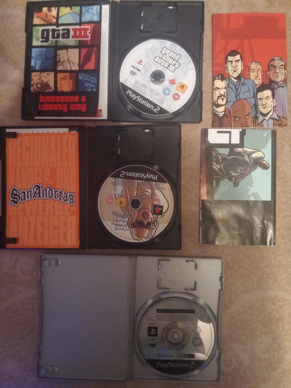 Spiele: Playstation 2 Games Gta sammlung Fra  – Gebraucht aus Turbenthal von fatalbeauty 1