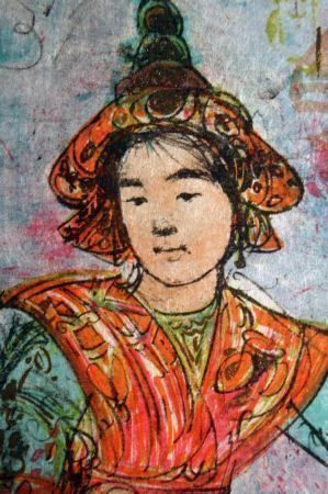 Dipinti: ERNA HIBEL (Amerika, 1917-2014) – Usato da Bern venduto da Arting 5