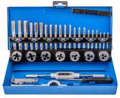 32-teiliges Gewindeschneider Set, M3-M12 Gewinde Schneider