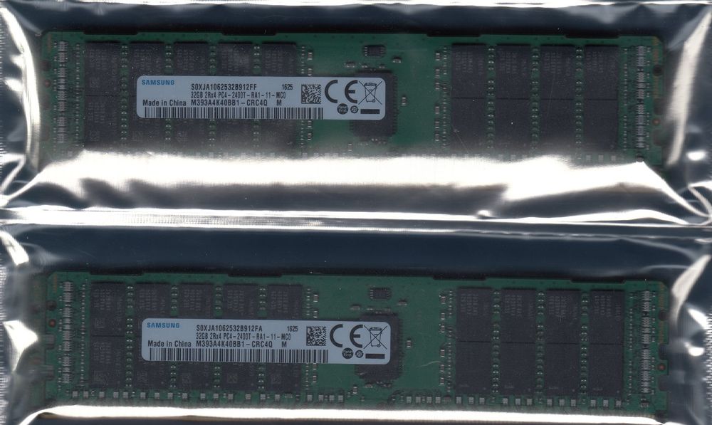 4x32Gb 2Rx4 PC4-2400T 128Gb RAM-Set (Gebraucht) in Belp für CHF 92 ...
