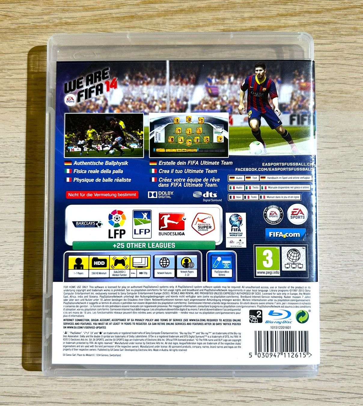 Sony Giochi: FIFA 14 Ultimate Edition PS3 – Usato da St. Gallen venduto da Alpine.Arcade 1