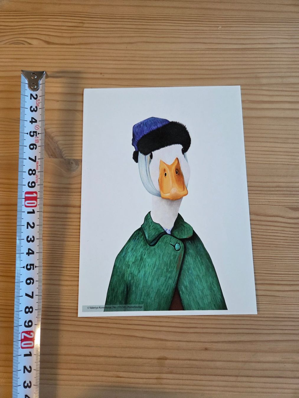 Cartoline postali: Gans Van Gogh, Ansichtskarte – Usato da Liestal venduto da ITOlio 1