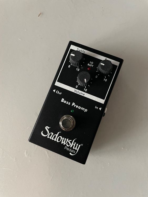 Sadowsky Bass Preamp SBP2 Bass Pedal Kaufen auf Ricardo