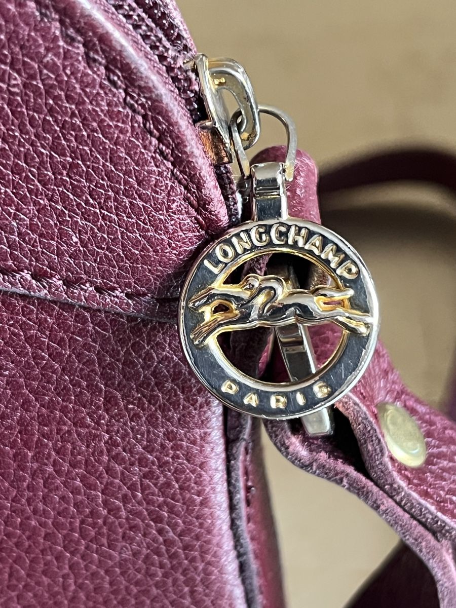 Longchamp Borse da donna: Longchamp Leder Handtasche, – Usato da Rüti ZH venduto da Walti0 2