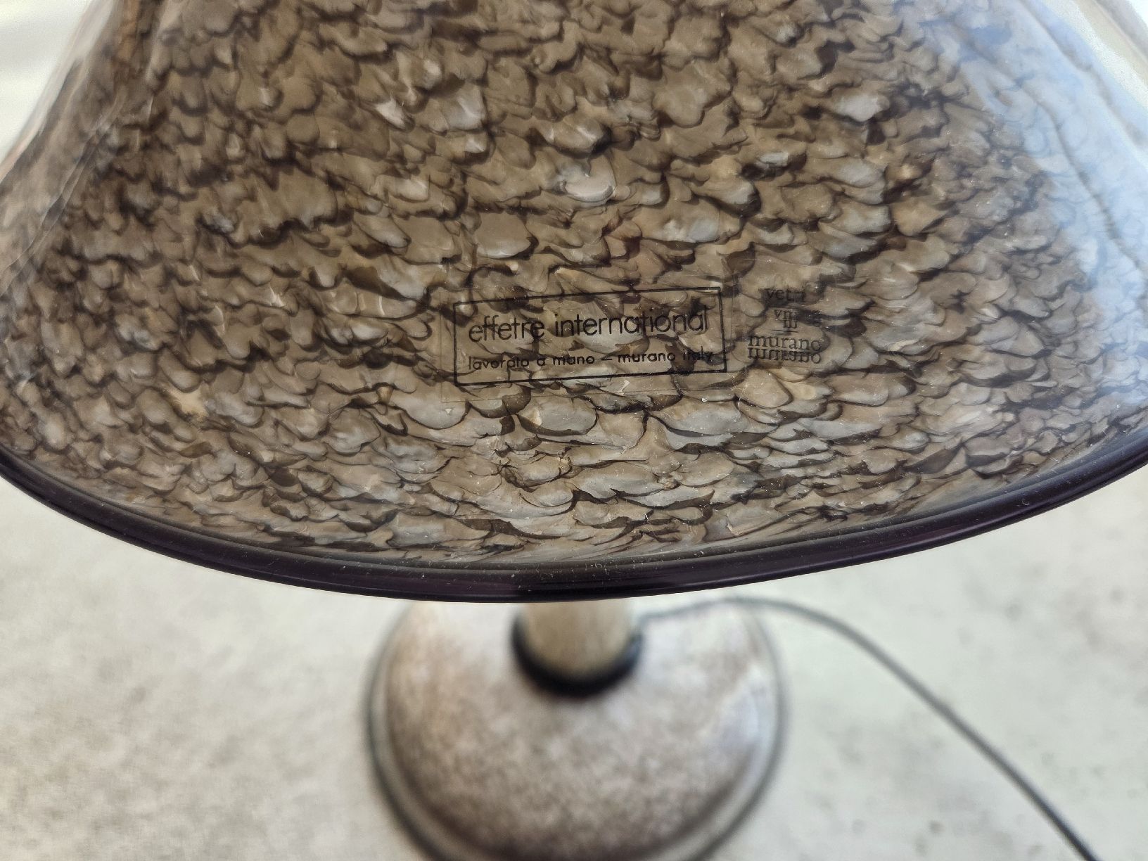 Murano Lampen: Effetre International Tischlampe Murano – Gebraucht aus Rombach von Malivo 3