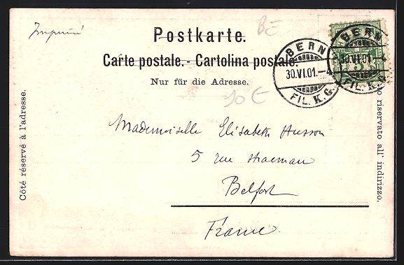 Cartes postales: Bern, Grosser Kornhauskeller, Gäste bei – D'occasion à Berlin par bartko-reher 1