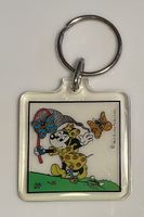 Porte-clés Disney vintage, Minnie et ses papillons