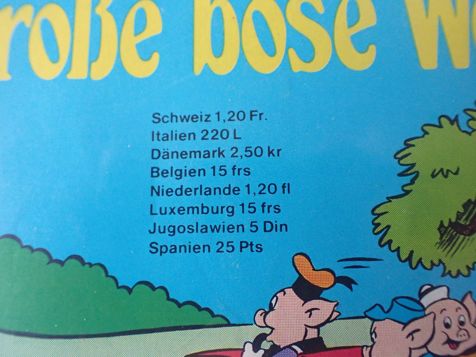 Comics: 27. Heft Mickyvision "Der grosse böse Wolf" von 1971 Disney – Gebraucht aus Geroldswil von  2