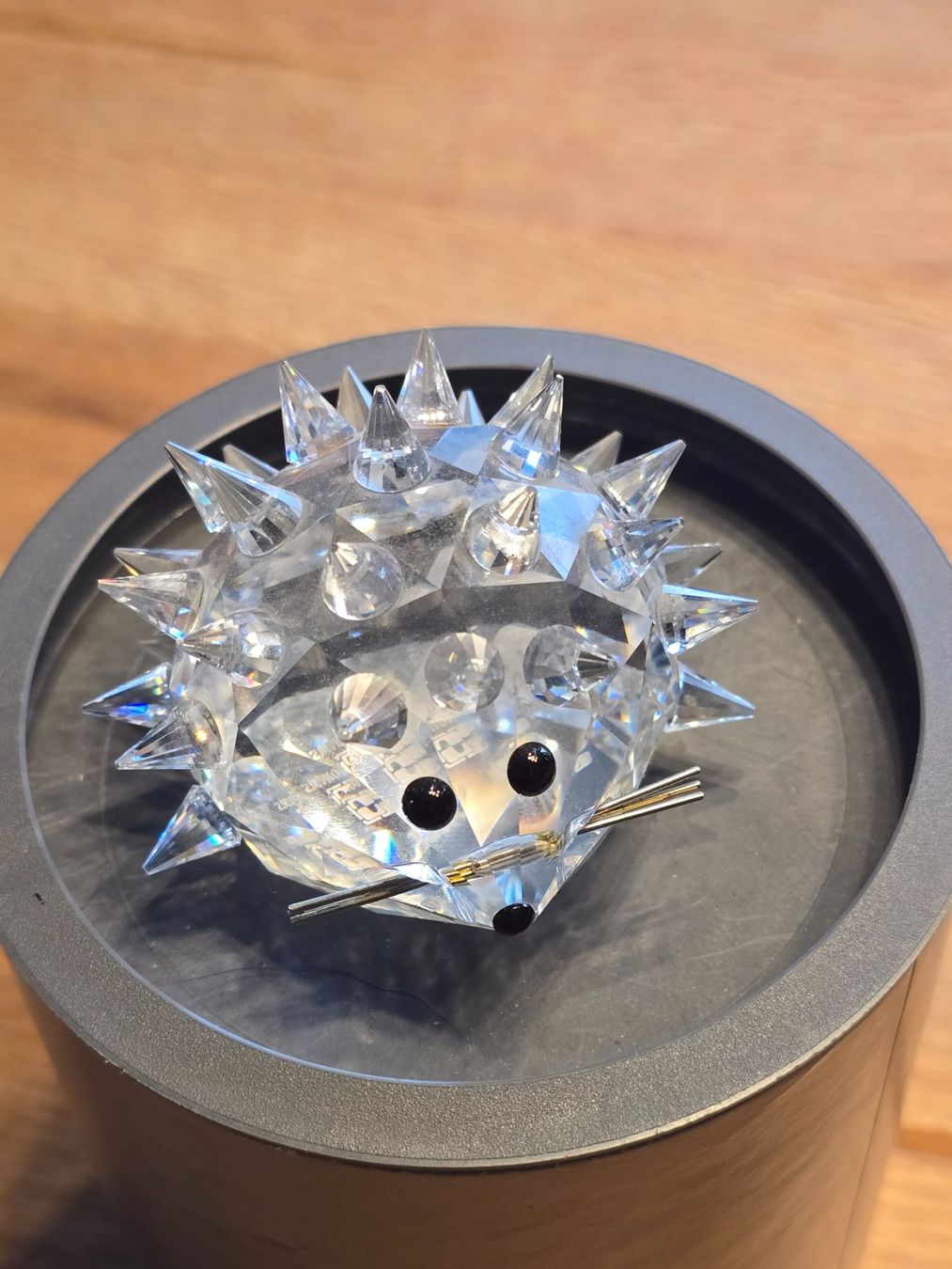 Swarovski Statuette: SWAROVSKI VINTAGE IGEL GROSS VON 1987 – Usato da Möriken AG venduto da rowyta 1