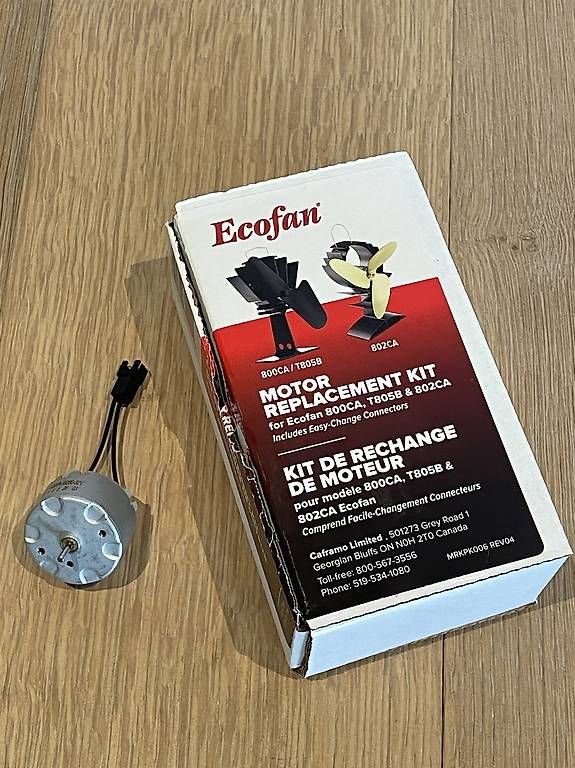 Ventilatori: Ofenventilator Ecofan 802, neuer Motor – Usato da Gelterfingen venduto da Lalaith81 3