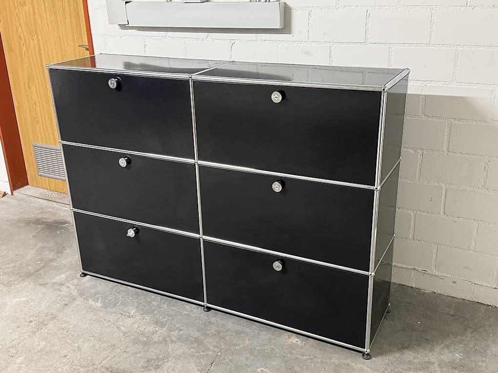 USM Kommoden: USM Haller Sideboard Schwarz 2x3 Top Preis – Gebraucht aus Dietikon von Kumar_Occasionen 2