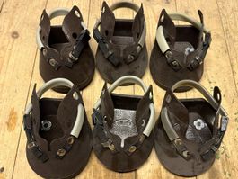 3 Paar Swiss Horse Boots Grösse 0 mit Stollen
