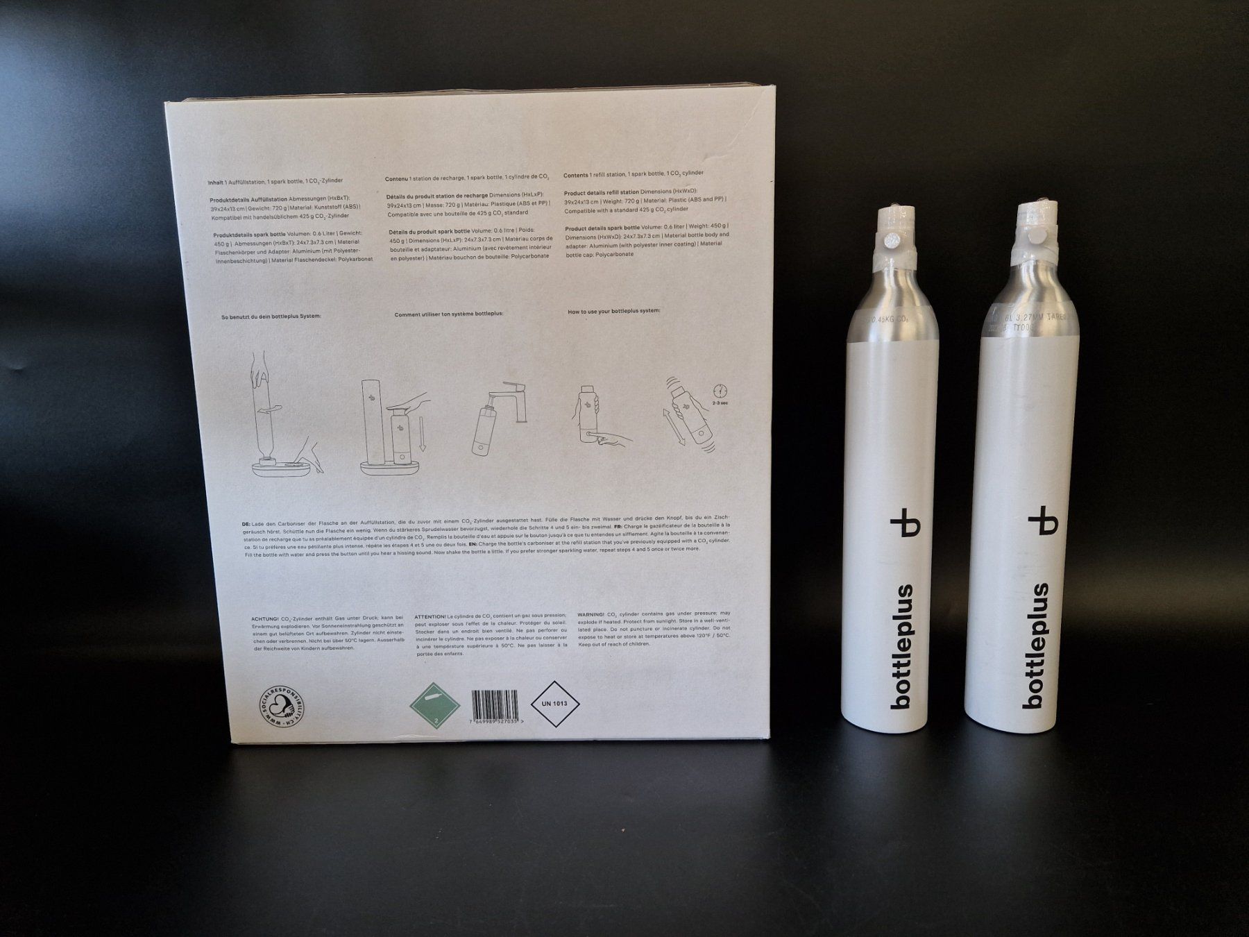 Sonstiges Geschirr & Gläser: BOTTLEPLUS Sparkling Water – Gebraucht aus Muhen von Restwert_Muhen 2