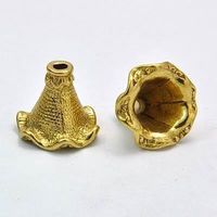 Perlkappe Röckchen  22x21x17mm altverg.