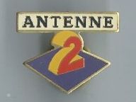 Plaketten & Abzeichen: Antenne 2  Pin – Gebraucht aus Zürich von t24_de