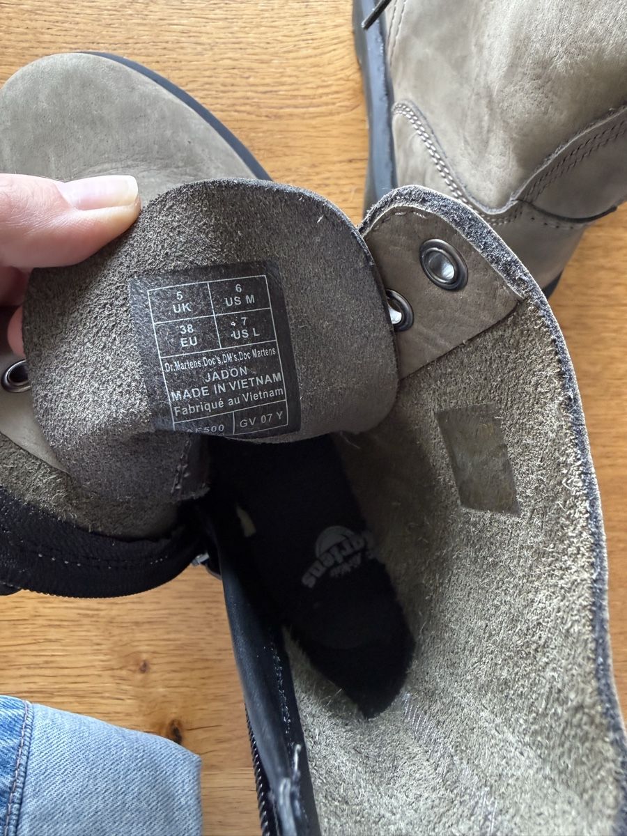 Dr. Martens Scarpe da donna: Dr. Martens Wildleder Gr. 38 – Usato da Bülach venduto da zulna 3