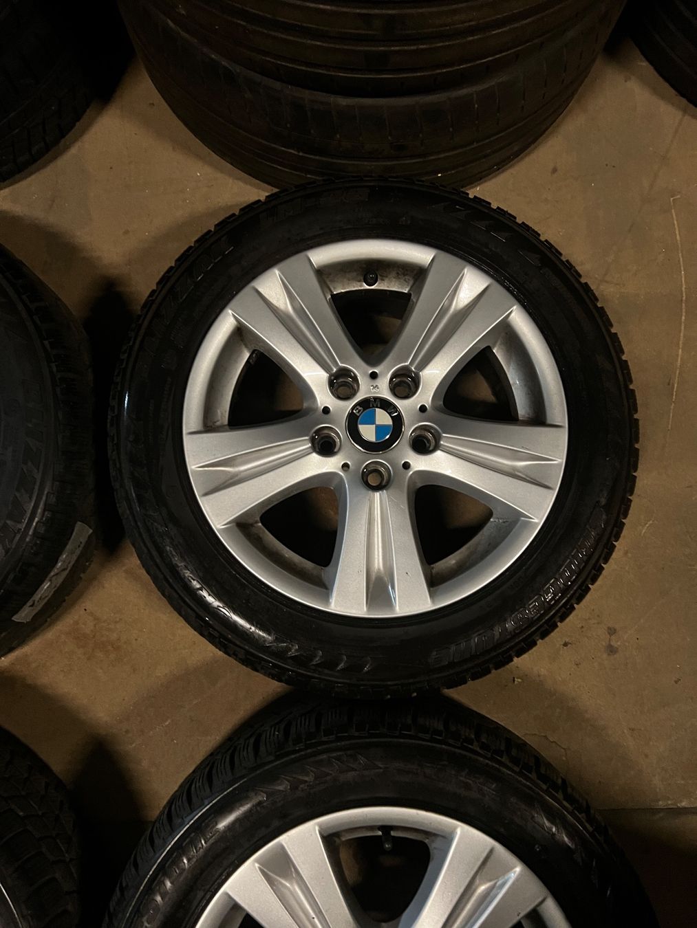 BMW Pneus & Kompletträder: BMW 1er E81 E82 E87 E88 Original Winterräder 7x16 ET44 – Gebraucht aus Full-Reuenthal von MB.52 3