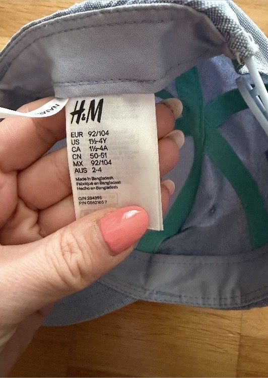 H&M Autres vêtements garçon: Kappe H&M Gr. 92/104 hellblau  – D'occasion à Jona par Good_luck_ 4