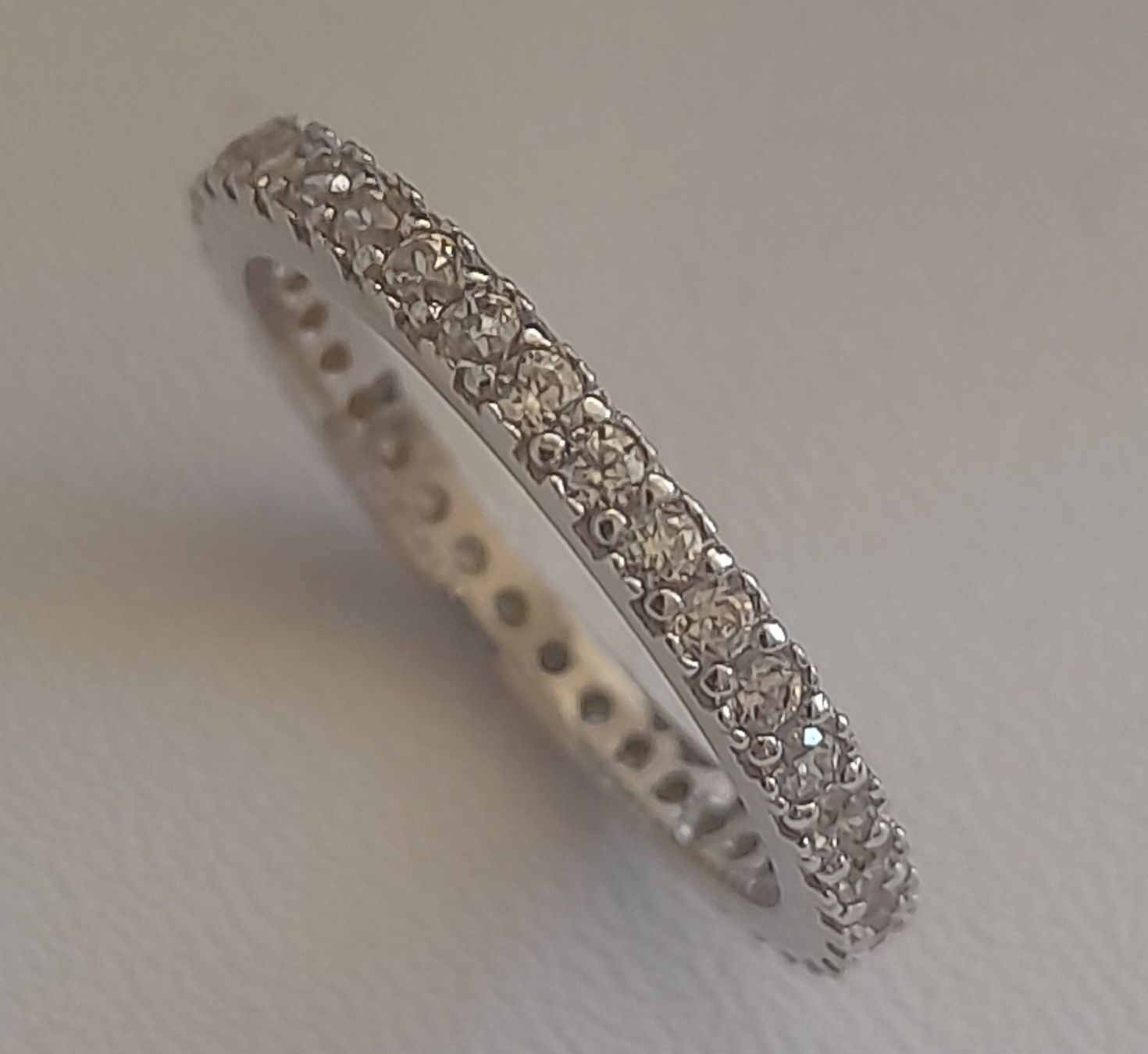 Bagues: Alliance en Or blanc 14cts/585 – D'occasion à Lausanne par Glam-Luxe 5