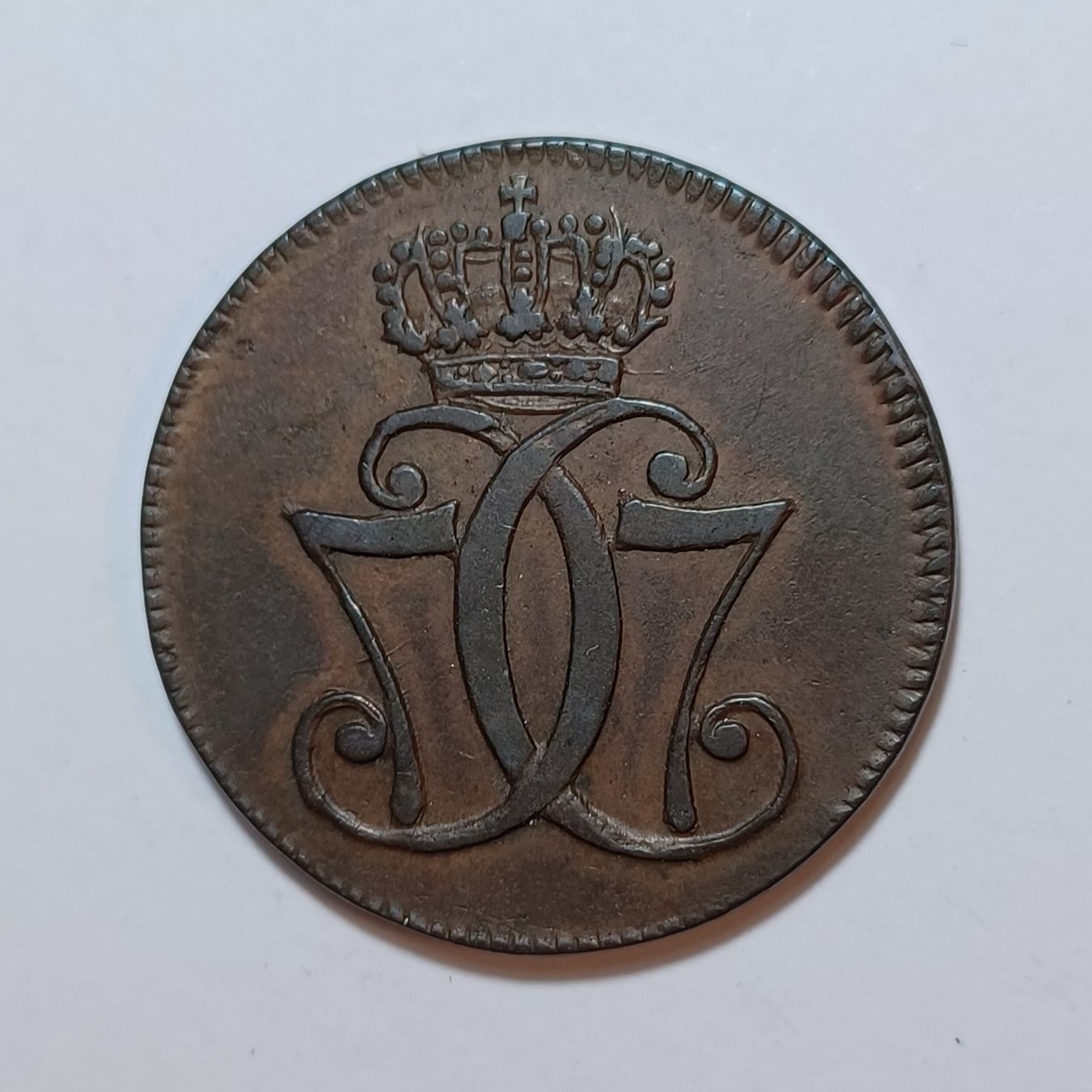 Tutti le monete: 1 Skilling 1771 Dänemark – Usato da Pfäffikon ZH venduto da Welt_Muenzen 1