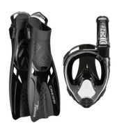 Cressi Baron + Tonga Snorkeling & Flossen Set
