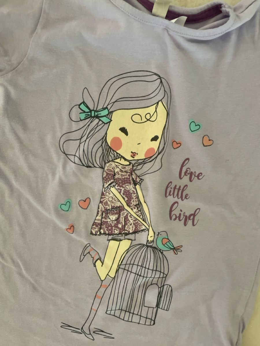 Camicette, T-shirt & Top: 8 süsse Mädchen T-Shirts Gr.110/116 – Usato da Obergerlafingen venduto da cabo4 2