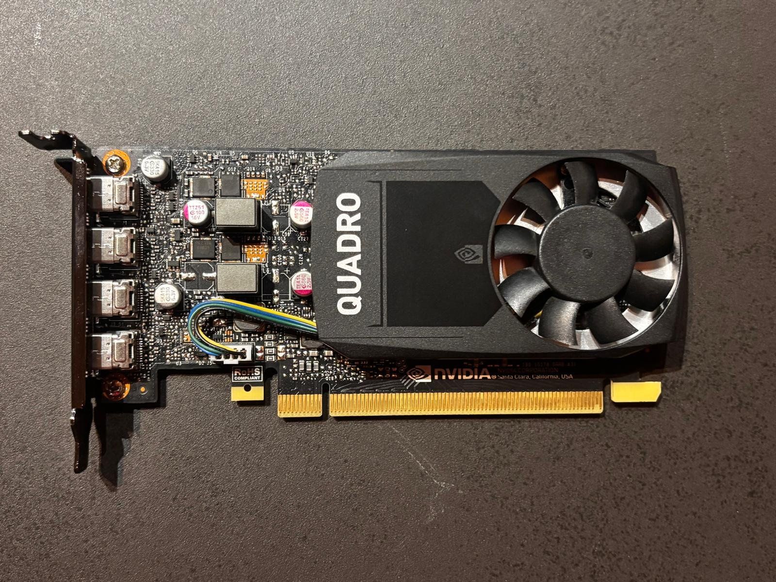 Nvidia Grafikkarten: Carte graphique NVIDIA Quadro p620 – Gebraucht aus Grimisuat von Fsfred