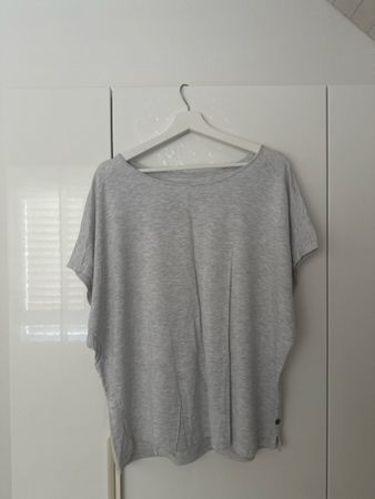 Damen T-Shirt Lingerie M grau guter Zustand