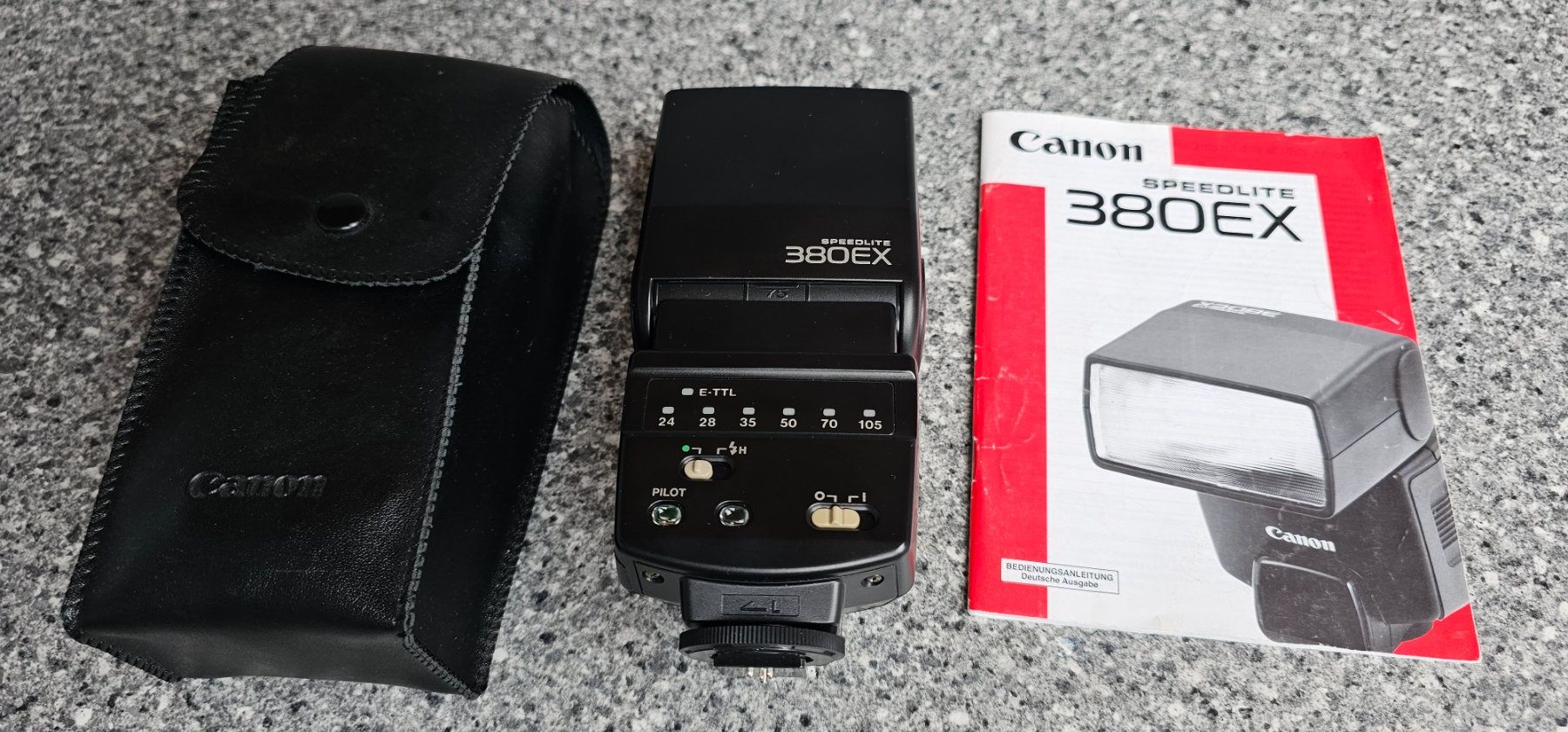 Canon Flashs: Canon SPEEDLITE 380 EX/ Blitz – D'occasion à Geuensee par jes_9xyk