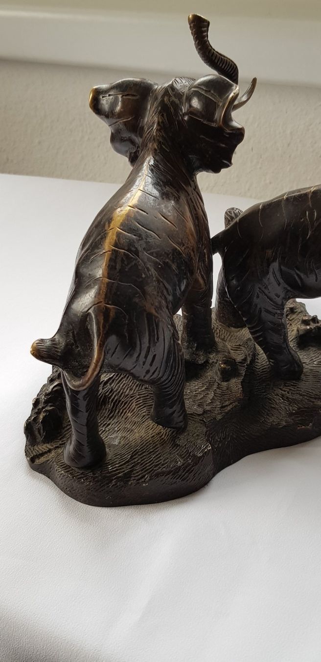 Statuette: Wiener Bronze 2 Elefanten – Usato da Dällikon venduto da Toyfan 3