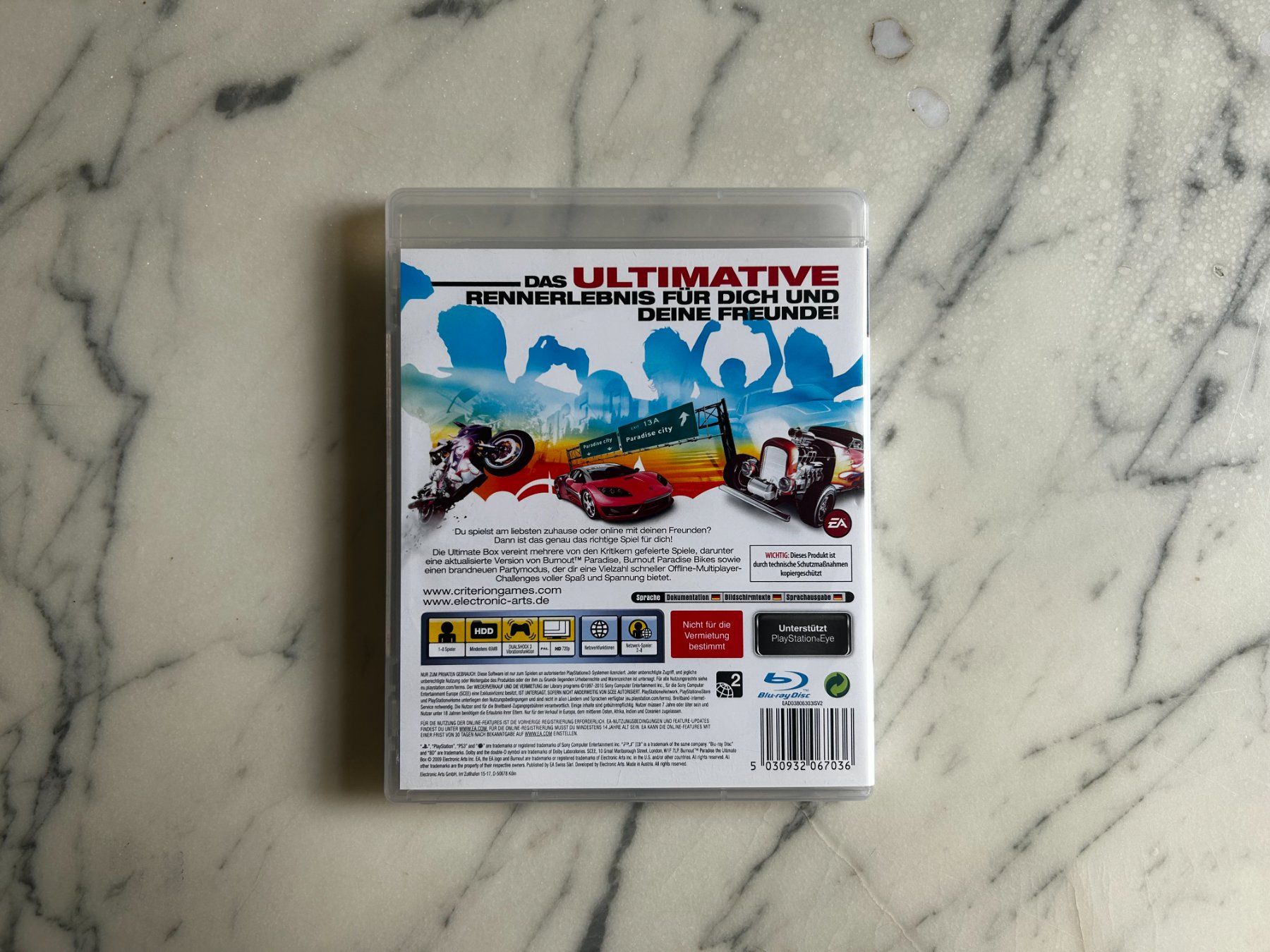 Jeux: Burnout Paradise The Ultimate Box - Playstation 3 – D'occasion à St. Gallen par lis_cd6d 1